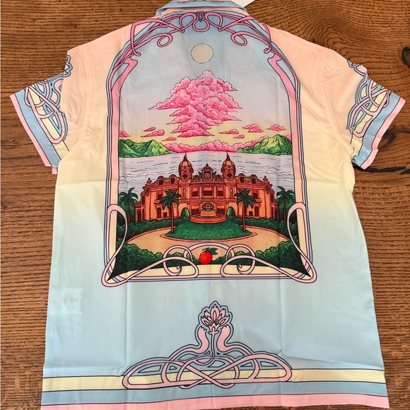 Casablanca Tennis Club Men's Shirt. Size M - Picture 3 of 4